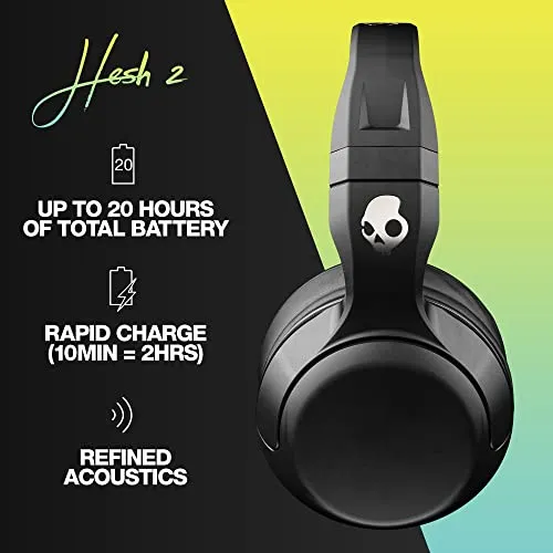 Skullcandy Hesh 2 Wireless Over-Ear Headphone - Black