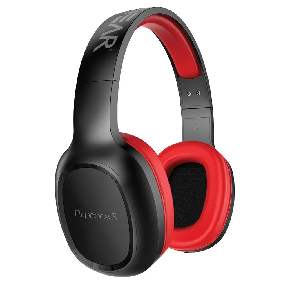 SonicGear Airphone3 Bluetooth Headphones Red