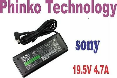 Sony Vaio 90W Genuine Original Adapter Charger VPC-EA Series