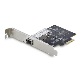 Startech.Com 1-Port Gbe Sfp Network Card, Pcie 2.1 X1, Intel I210-Is, 1Gbe Controller, 1000Base Copper/Fiber Optic, Sing