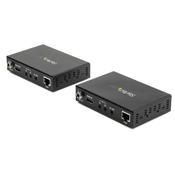 Startech.Com Hdmi Over Cat6 Extender - 4K 60Hz - 330Ft / 100M - Ir Support - Hdmi Balun - 4K Video Over Cat6 (St121hd20l