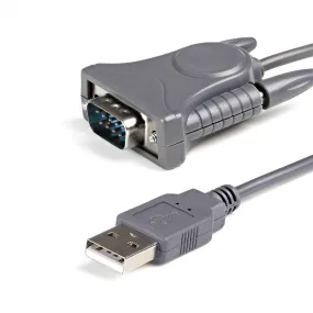 Startech.Com Usb To Serial Adapter - 3 Ft / 1M - With Db9 To Db25 Pin Adapter - Prolific Pl-2303 - Usb To Rs232 Adapter