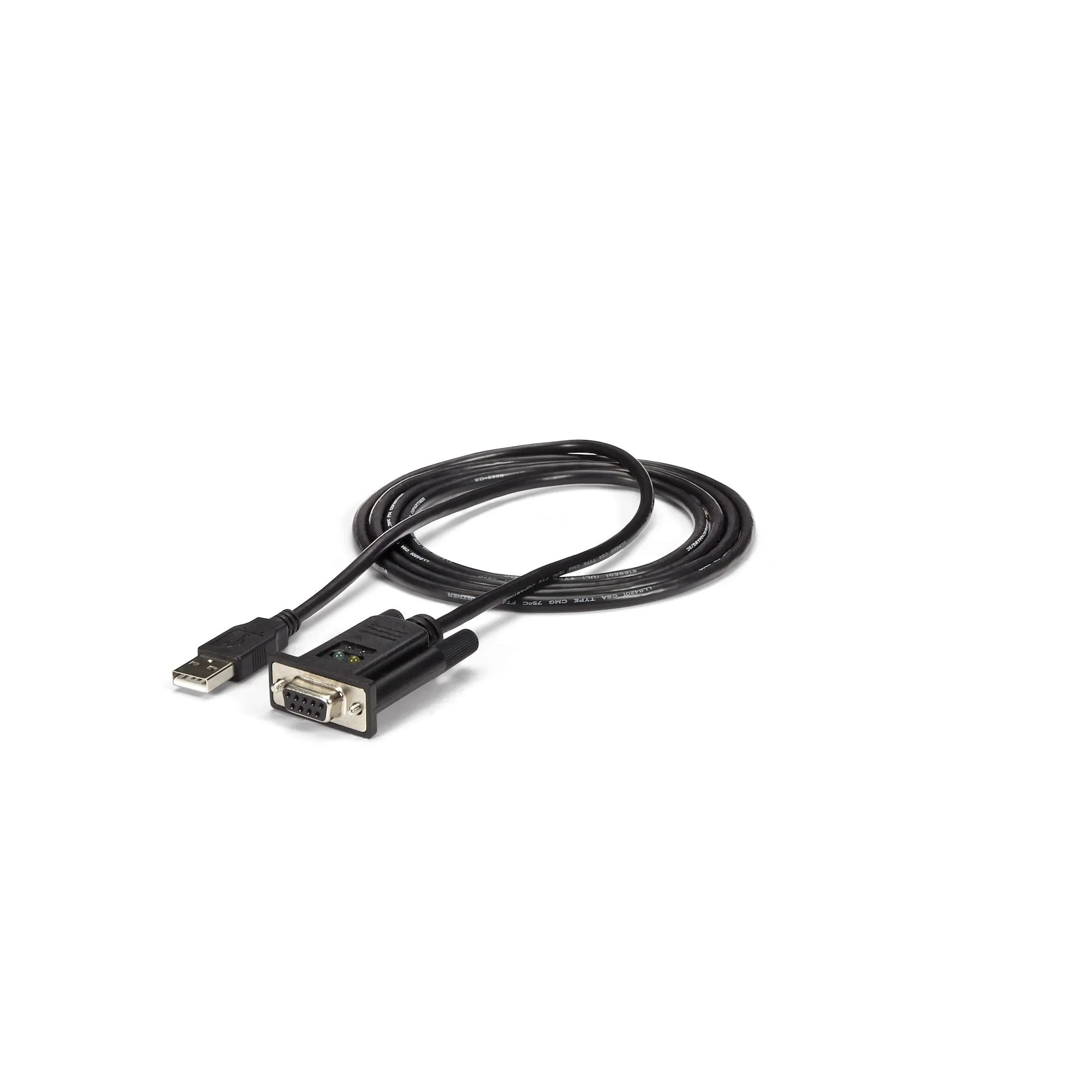 Startech.Com Usb To Serial Rs232 Adapter - Db9 Serial Dce Adapter Cable With Ftdi - Null Modem - Usb 1.1 / 2.0 - Bus-Pow