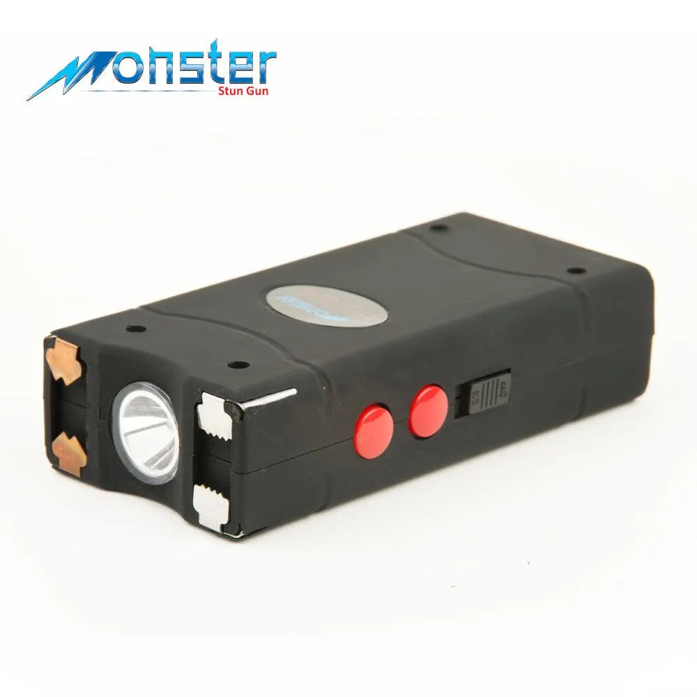 Stun Gun w/LED Light and Cigarette Lighter