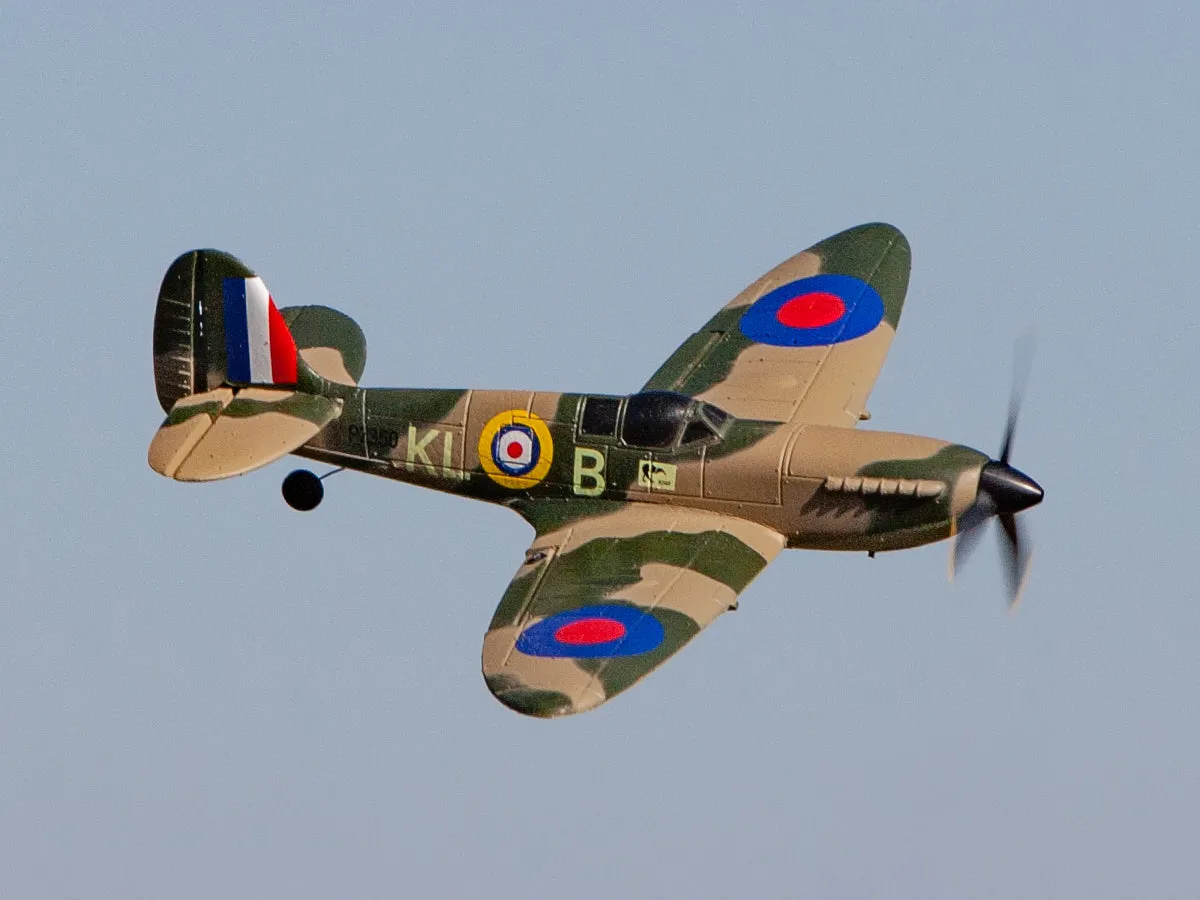 Supermarine Spitfire Micro RTF Airplane w/PASS | RGRA1303 | HRP Hobbies