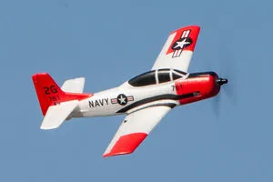 T-28 Trojan Micro RTF Airplane w/PASS | RGRA1302 | HRP Hobbies