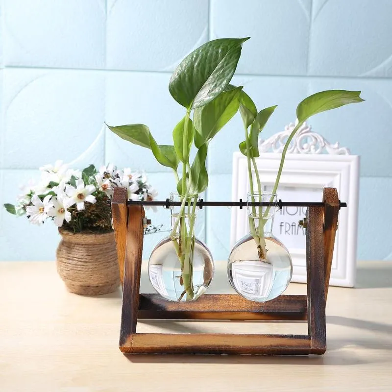 Tabletop Glass Planter or Vase