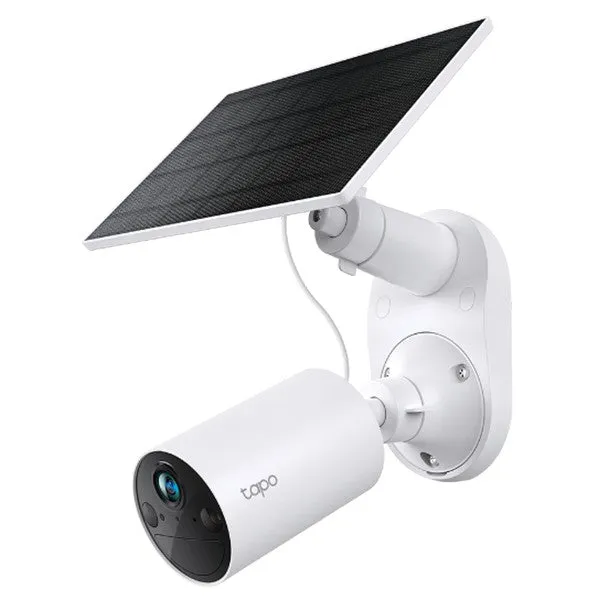 Tapo 2K Solar-Powered Security Camera with Kit - White | Tapo C410 KIT