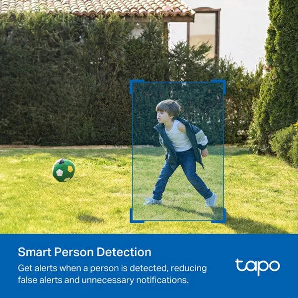 Tapo 2K Solar-Powered Security Camera with Kit - White | Tapo C410 KIT