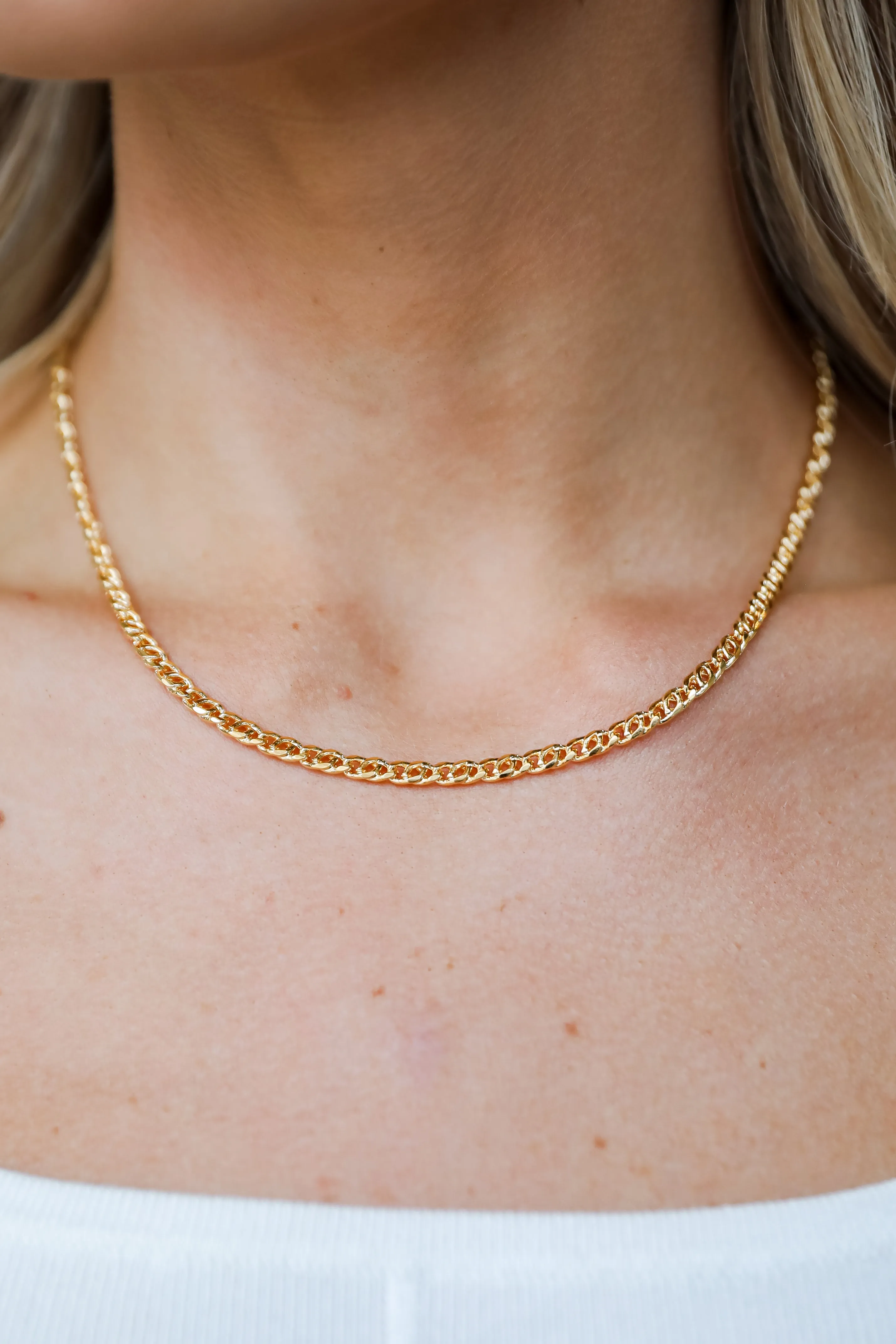 Tatum Gold Chain Necklace