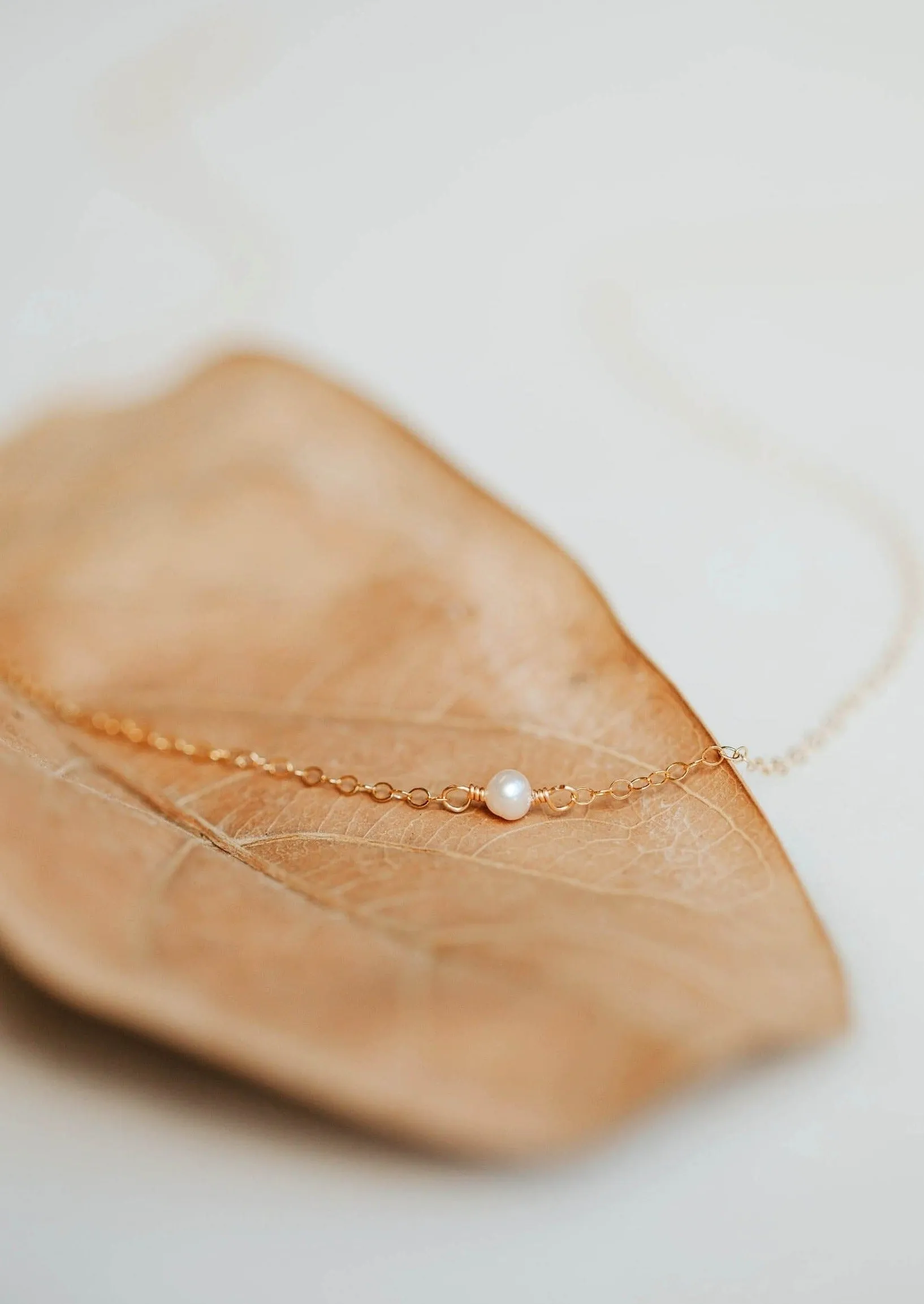 Tiny Freshwater Pearl Necklace