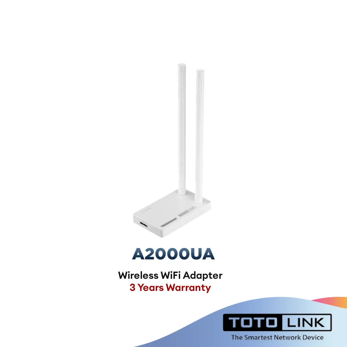 Totolink A2000UA Mu-Mimo 2 x 5dBi High Gain AC1200 USB 3.0 Wireless Wifi Adapter Dual Band 2.4GHz   5GHz