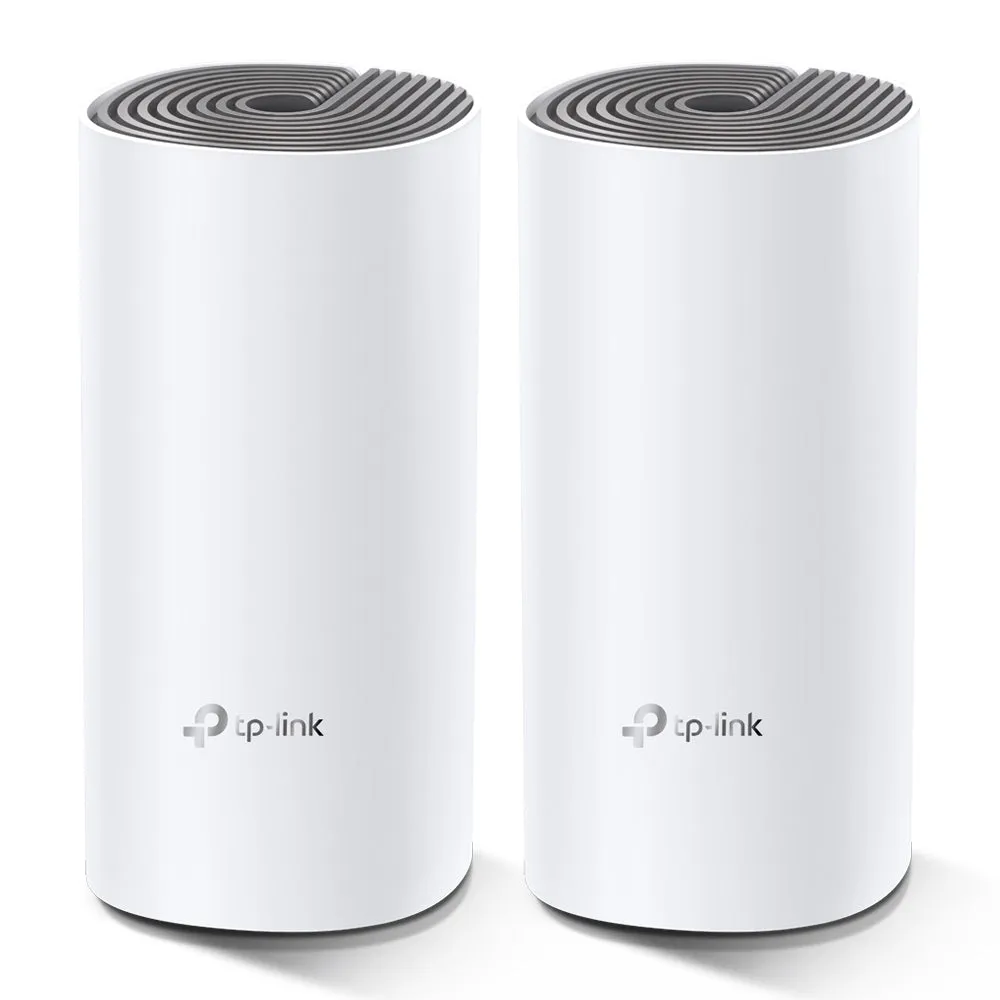 Tp-Link Deco E4 Mesh-Wlan 2-Pack (Router, Extender) (Ac1200)