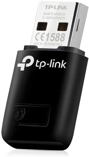 TP-LINK (TL-WN823N) 300Mbps Mini Wireless N USB Adapter, SoftAP Mode