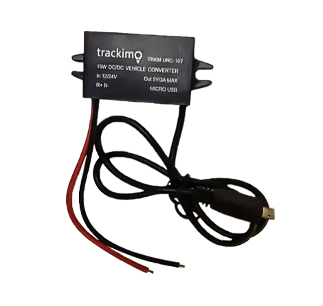 Trackimo Vehicle/Marine Kit - Power supply/Charger without Fuse