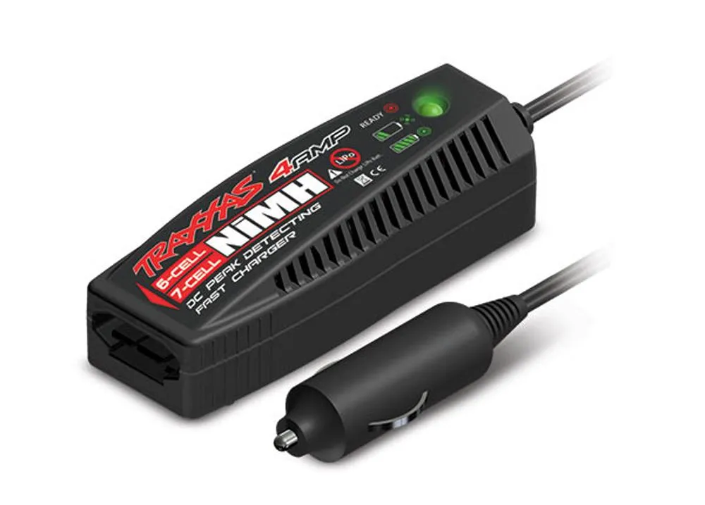 Traxxas 1/10 Slash 2WD 3000 mAh NiMH 8.4V iD Battery & 4 Amp Charger