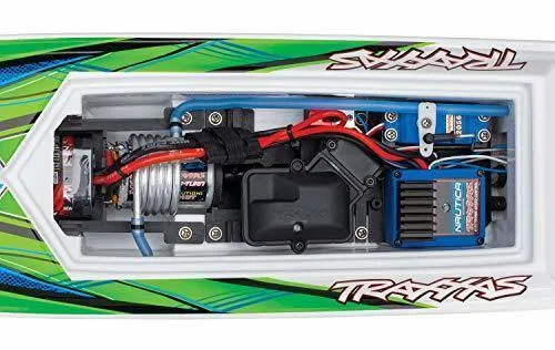 Traxxas 38104-1-GRN Blast: High Performance Race Boat Green