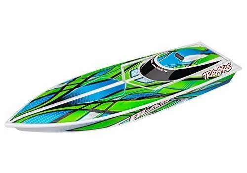 Traxxas 38104-1-GRN Blast: High Performance Race Boat Green