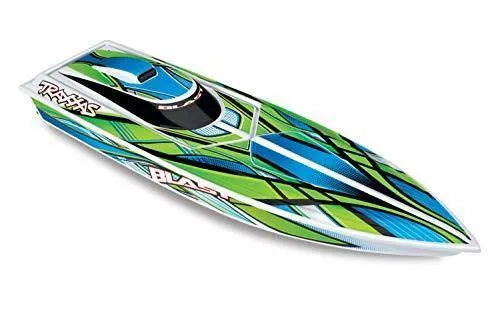 Traxxas 38104-1-GRN Blast: High Performance Race Boat Green