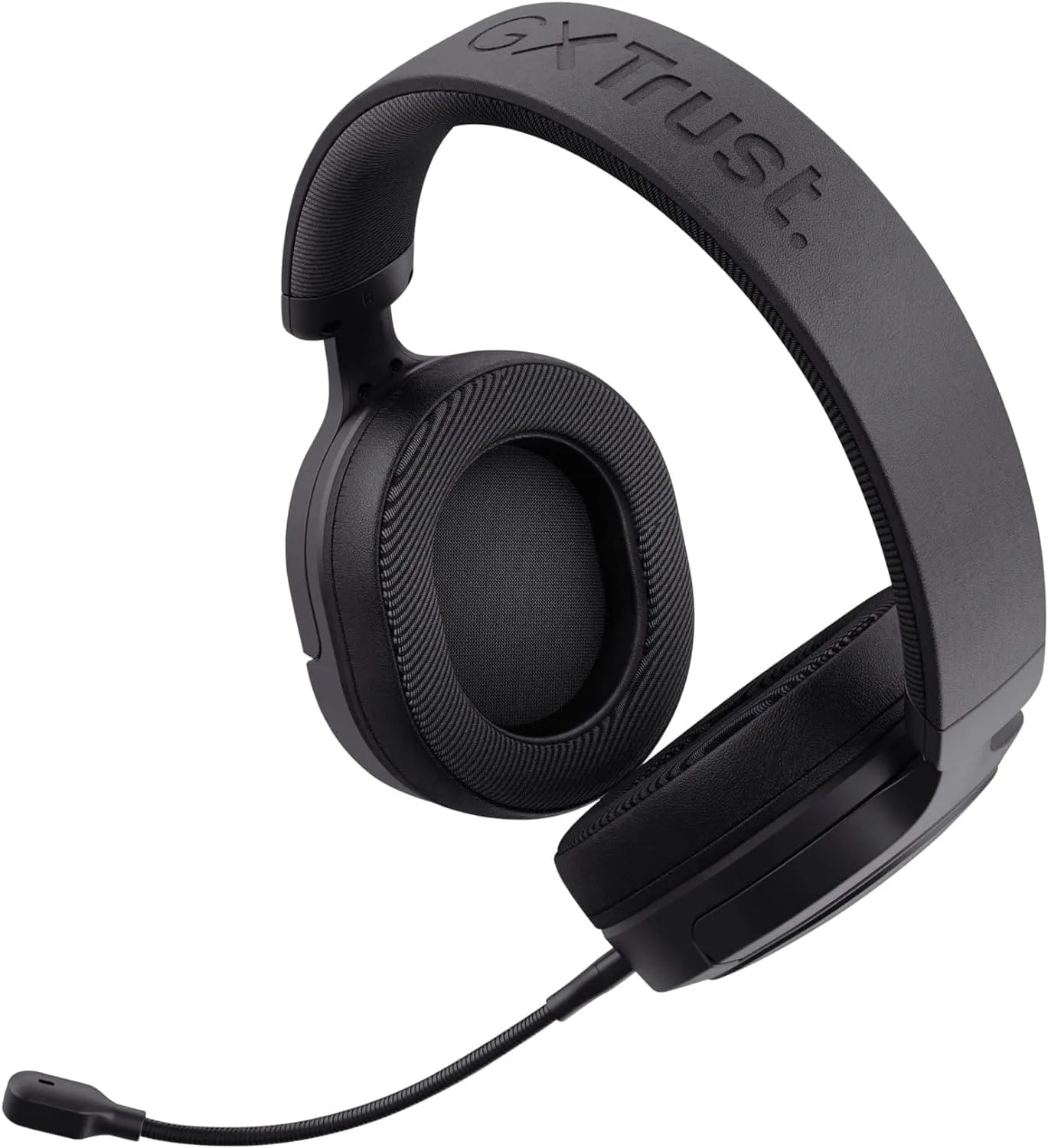 Trust Gaming GXT 498 Forta - Sustainable Gaming Headset for PS5/PS4, Officially Licensed, 50mm Drivers, Detachable Mic, 1.2m Cable - Black