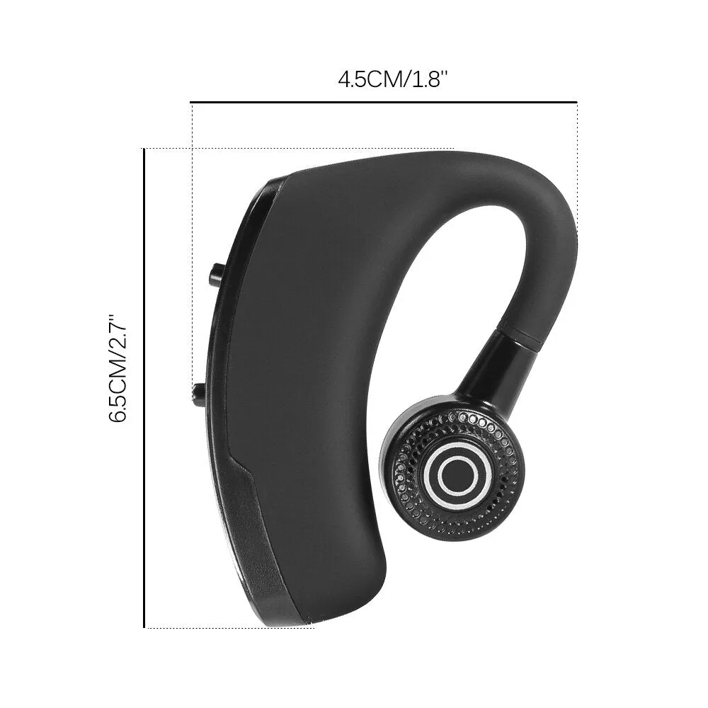 Universal Hands Free Wireless Stereo V4.0 Bluetooth Business Headphones Phone Bluetooth Headset Car Driver Handsfree Earphone