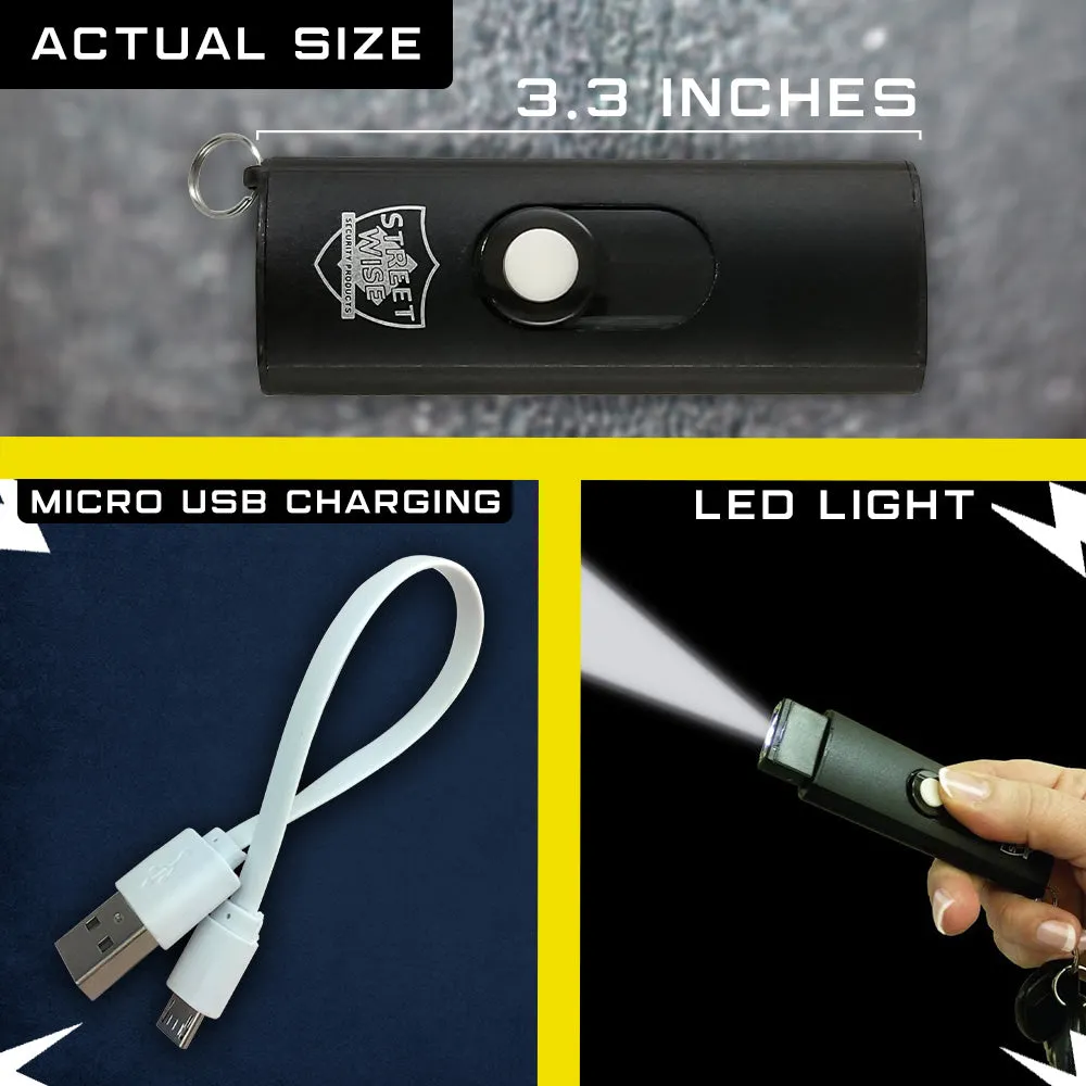 USB Secure 22,000,000* Keychain Stun Gun