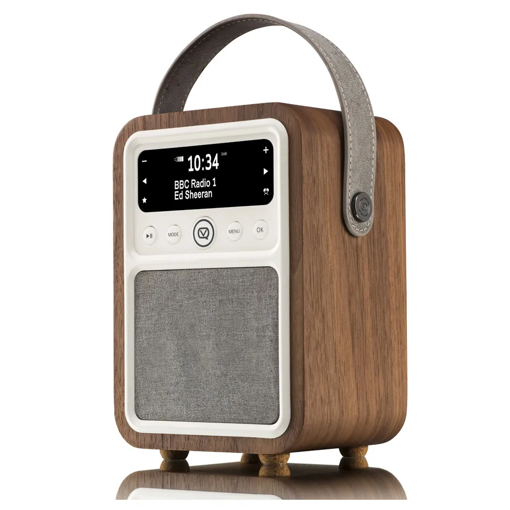 VQ Monty DAB  Portable Radio with Bluetooth Speaker (Walnut)