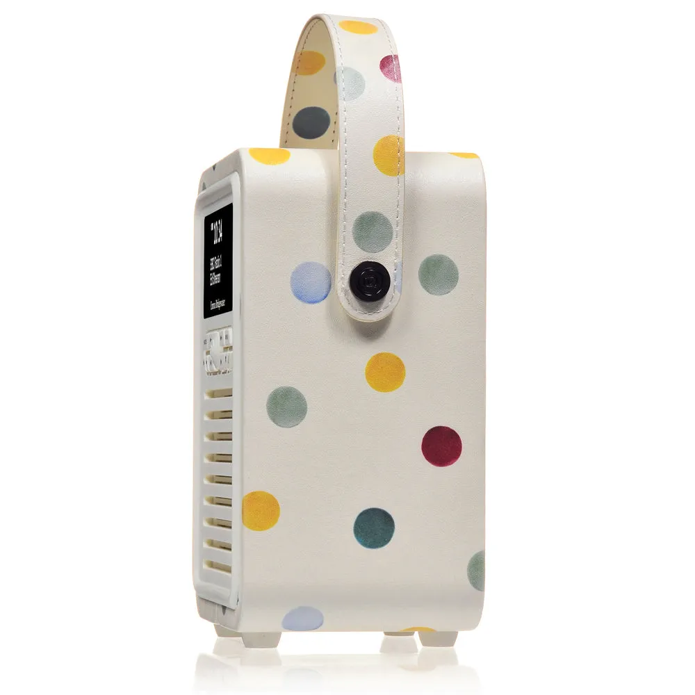 VQ Retro Mini DAB  Radio with Bluetooth Speaker by Emma Bridgewater (Polka Dot)