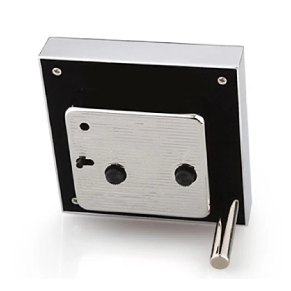 White & Silver Square Alarm Clock