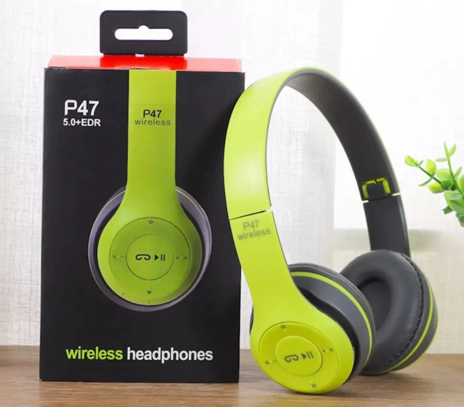 Wireless Bluetooth 5.0 Headphones Headset Over-Ear FM Radio MIC