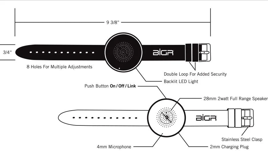 WRISTBOOM Speaker - Red