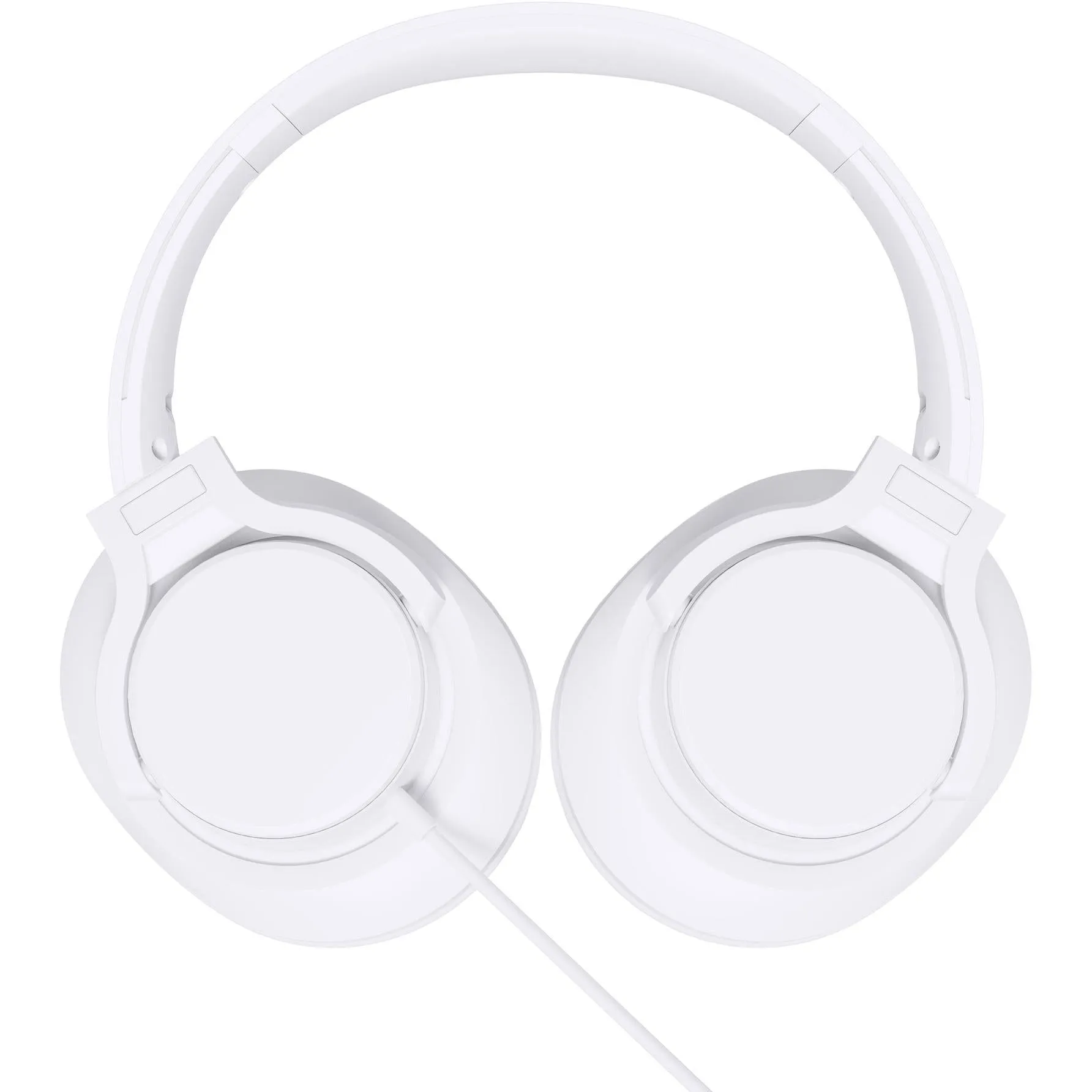 XCD XCD23008 Wired Foldable Over-Ear Headphones (White)