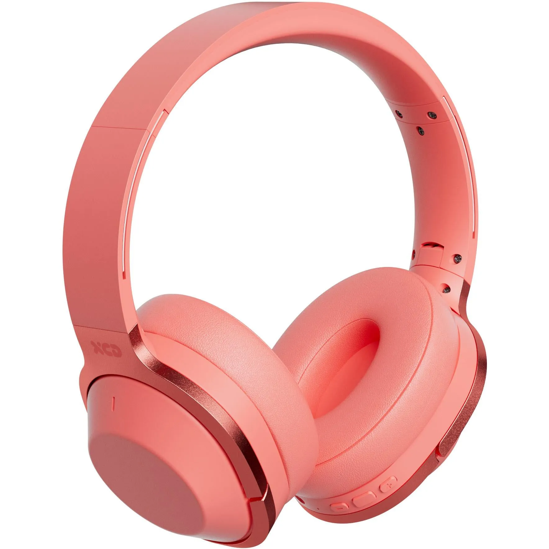 XCD XCD23009 Bluetooth Over-Ear Headphones (Coral)