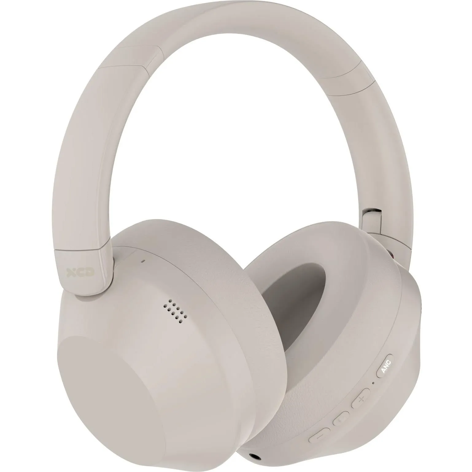 XCD XCD23010 Noise Cancelling Bluetooth Over-Ear Headphones (White)