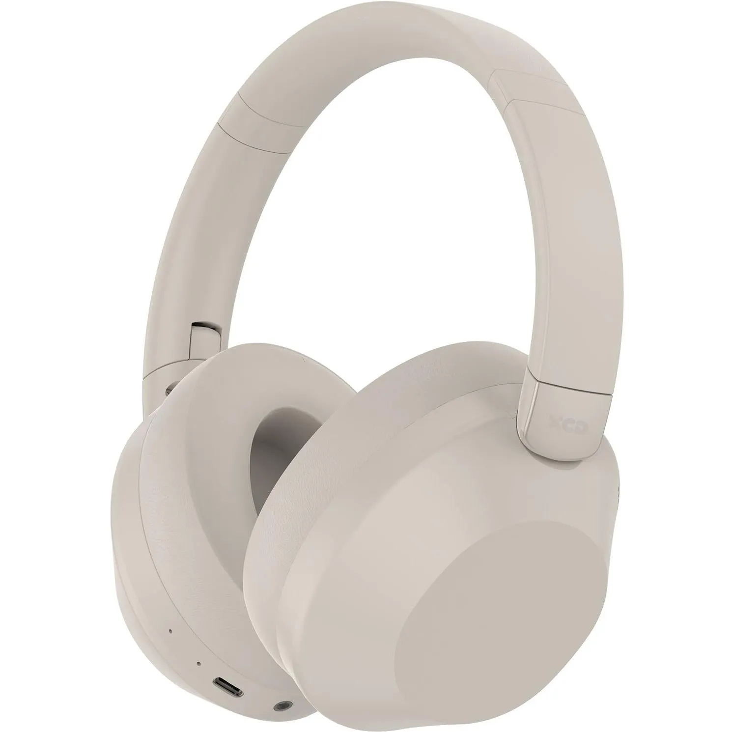 XCD XCD23010 Noise Cancelling Bluetooth Over-Ear Headphones (White)