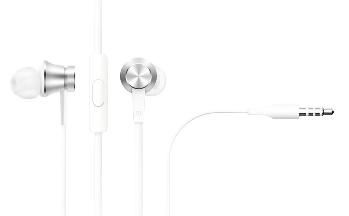 Xiaomi Mi In-Ear Headphones Basic Matte Silver Zbw4355ty