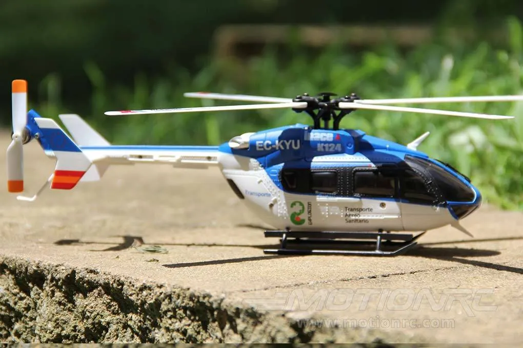 XK K124 Blue 120 Size Gyro Stabilized Helicopter - RTF