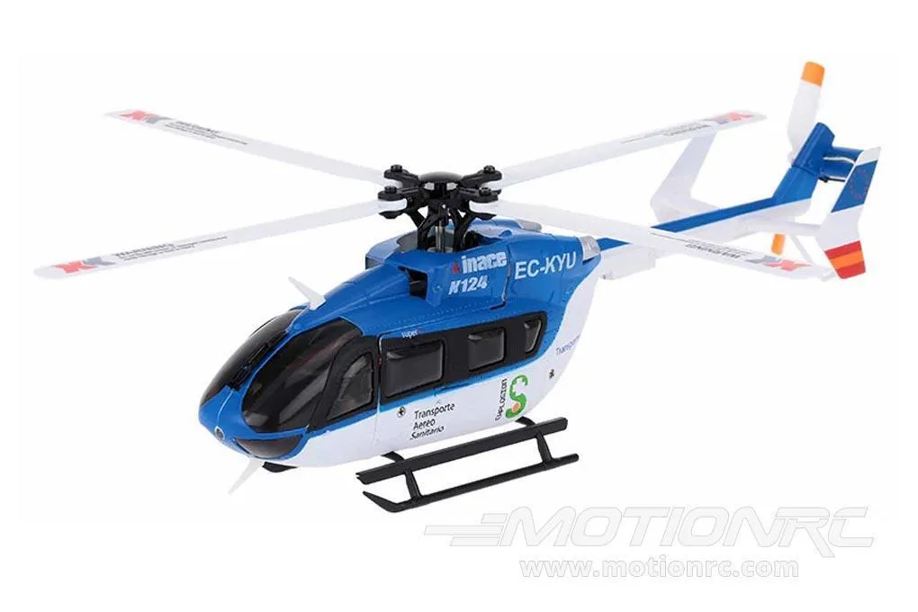 XK K124 Blue 120 Size Gyro Stabilized Helicopter - RTF