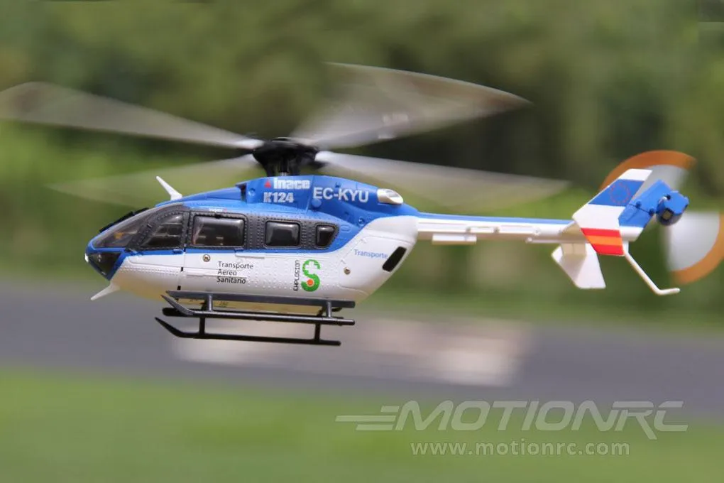 XK K124 Blue 120 Size Gyro Stabilized Helicopter - RTF