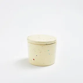 Yellow Party Jar With Lid