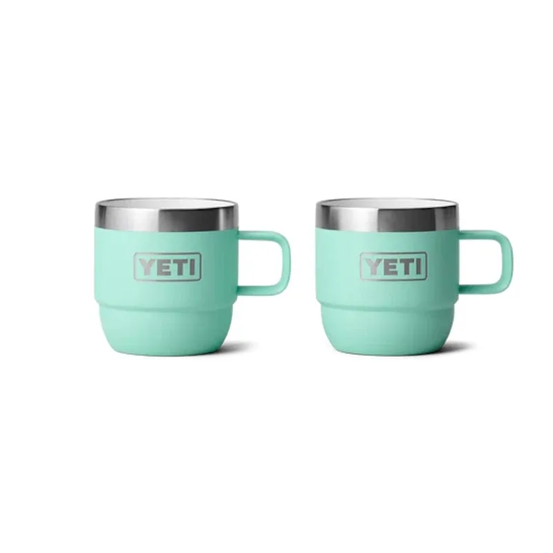 YETI | Rambler® 6 oz (177 ml) Stackable Mugs - Pack Of Two (Various Colours)