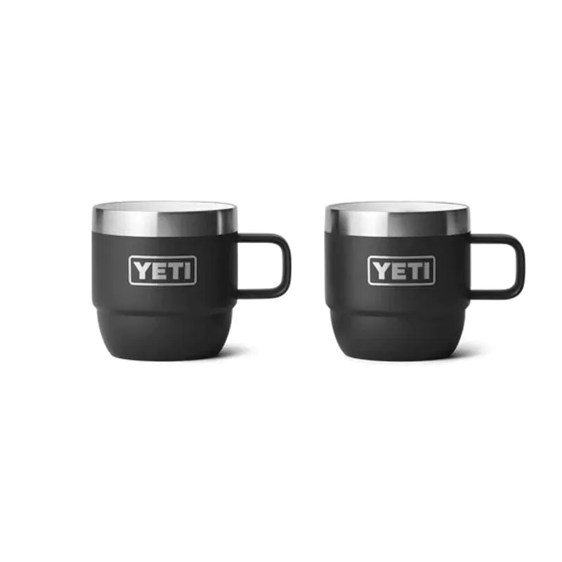 YETI | Rambler® 6 oz (177 ml) Stackable Mugs - Pack Of Two (Various Colours)