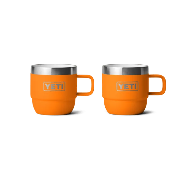 YETI | Rambler® 6 oz (177 ml) Stackable Mugs - Pack Of Two (Various Colours)