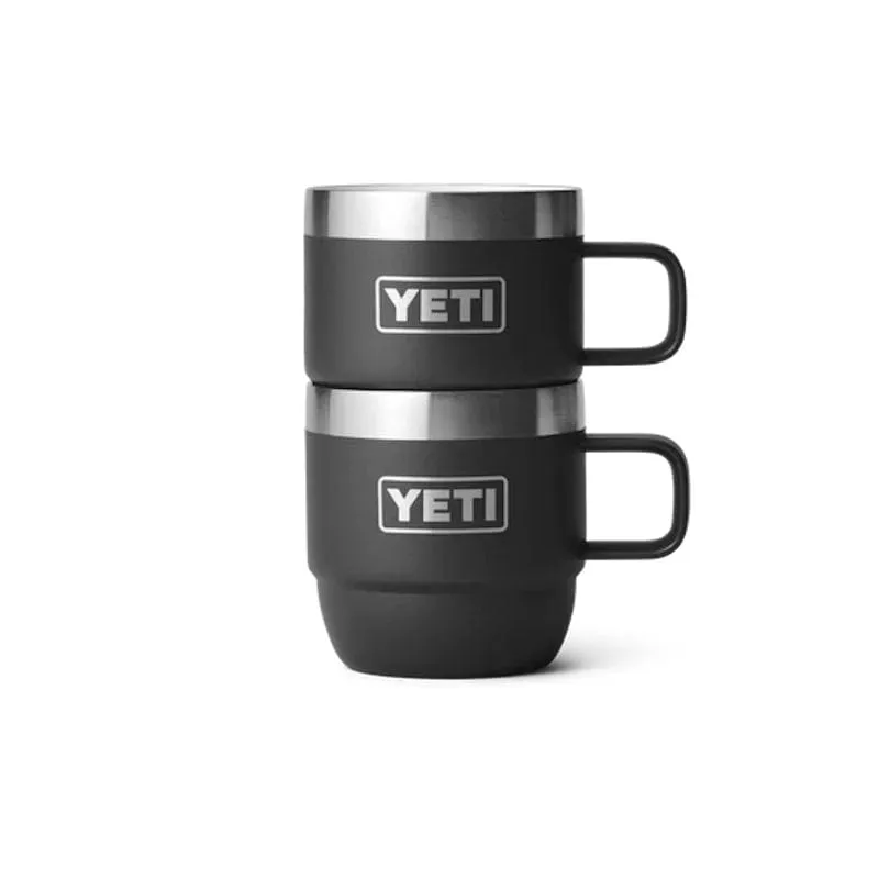 YETI | Rambler® 6 oz (177 ml) Stackable Mugs - Pack Of Two (Various Colours)