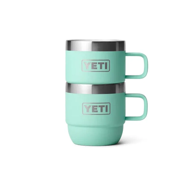 YETI | Rambler® 6 oz (177 ml) Stackable Mugs - Pack Of Two (Various Colours)