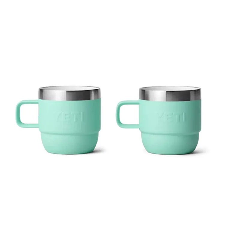 YETI | Rambler® 6 oz (177 ml) Stackable Mugs - Pack Of Two (Various Colours)