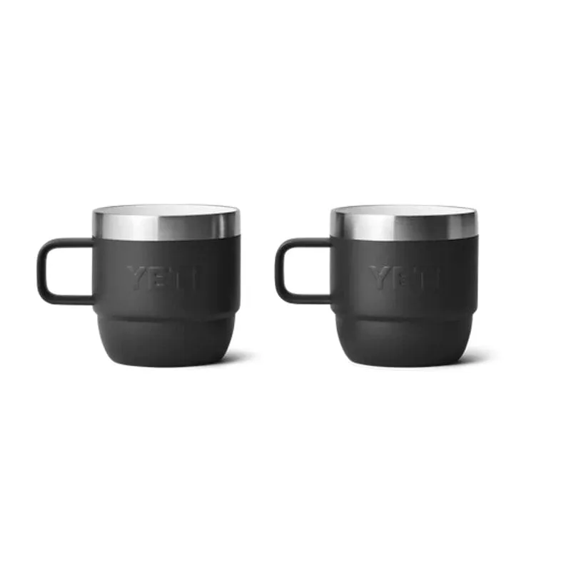 YETI | Rambler® 6 oz (177 ml) Stackable Mugs - Pack Of Two (Various Colours)