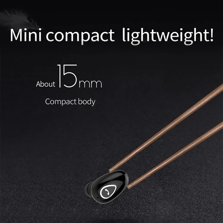 YX01 Sweatproof Bluetooth 4.1 Wireless Bluetooth Earphone, Support Memory Connection & HD Call (Flesh Color)