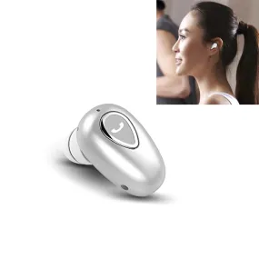 YX01 Sweatproof Bluetooth 4.1 Wireless Bluetooth Earphone, Support Memory Connection & HD Call (Silver)